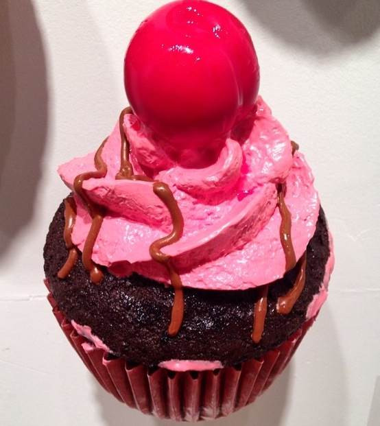 dessert cherry sculpture art southampton