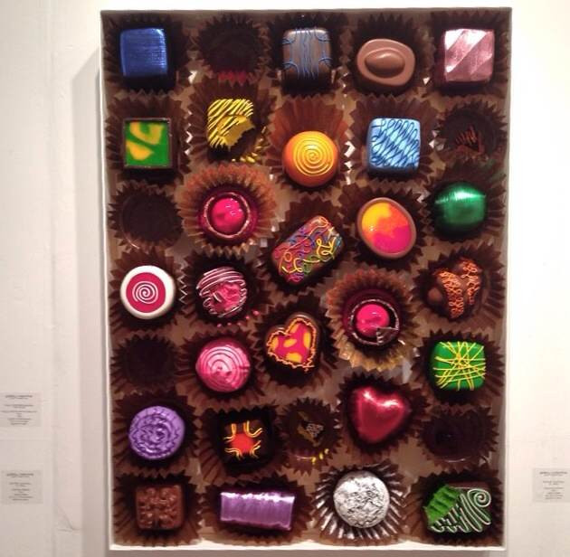 resin candy sculptures art southampton