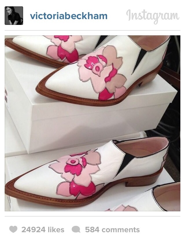 victoria beckham shoes instagram