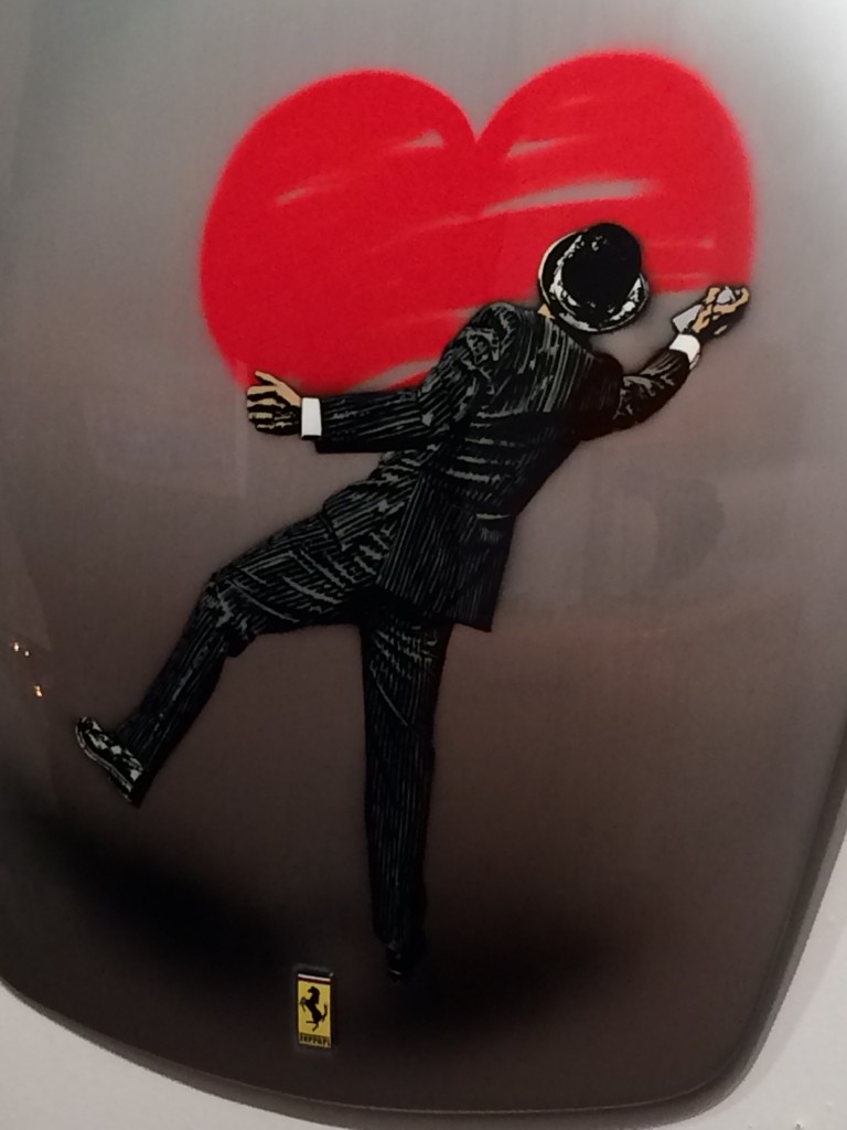 nick walker ferrari hood silver 