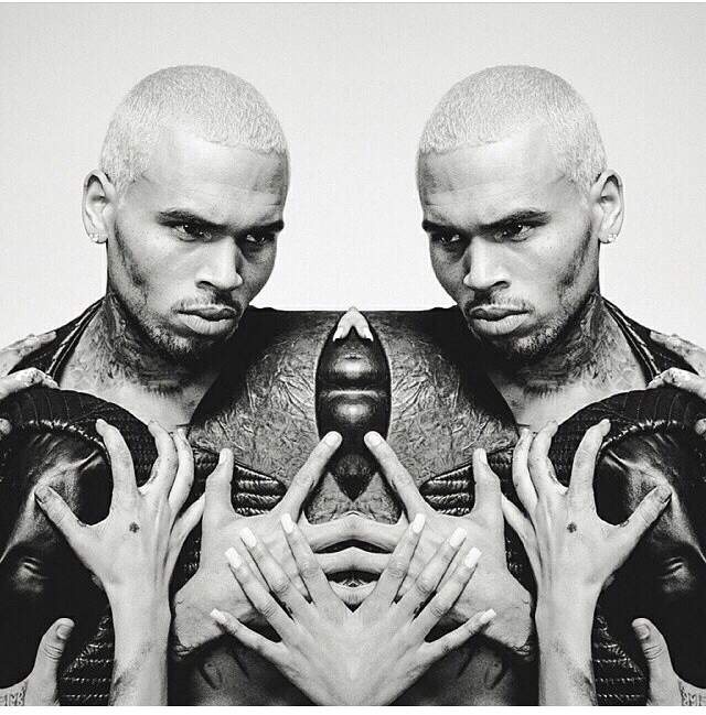 chris brown double pic
