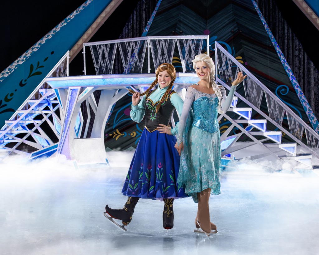 elsa frozen on ice