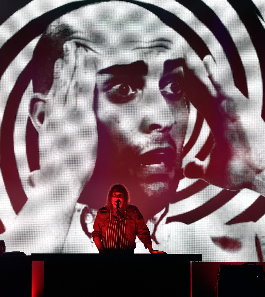 Recording artist "Weird Al" Yankovic performs in support of "The Mandatory World Tour" at Planet Hollywood Resort and Casino on May 12, 2015 in Las Vegas, Nevada. *** Local Caption *** Al Yankovic
