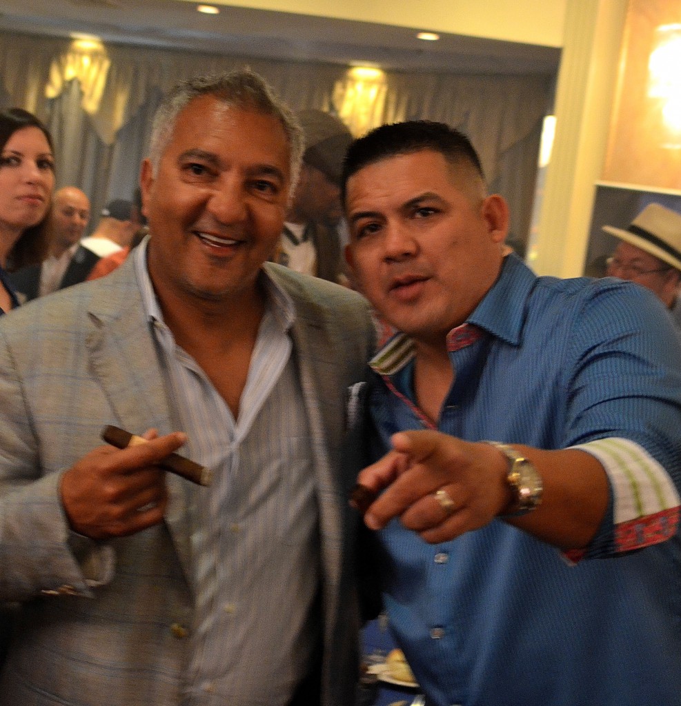 Industry giant Rocky Patel and retailer Miguel Baez