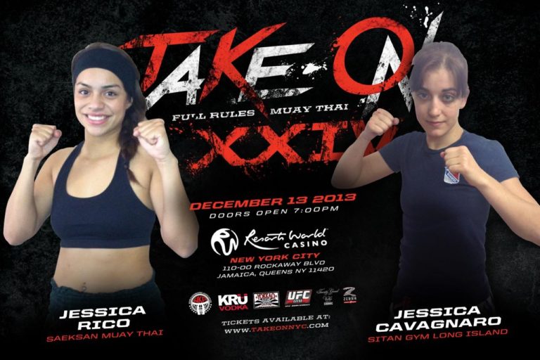 Jess Cavagnaro Muay Tai Fight