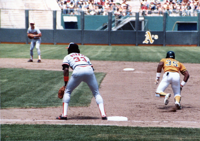 Rickey Henderson Oakland Atheltics 1983