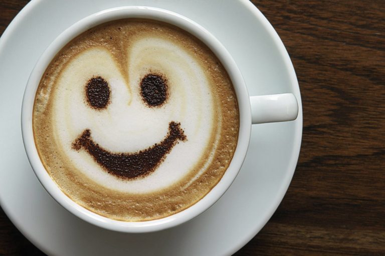 Is Coffee A Secret Diet Killer?! Coffee smile face
