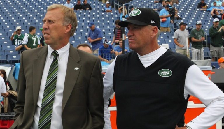 JETS Black Monday: Who Will Succeed Idzik and Rex Ryan in 2015? gm idzik rex ryan jets