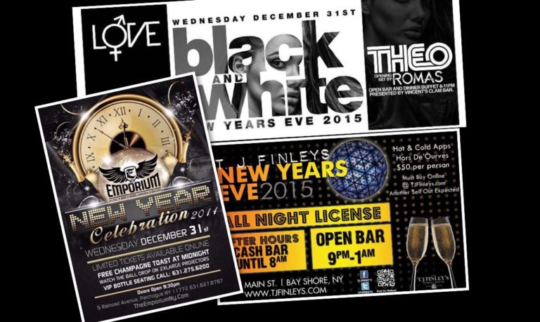 Long Island New Years Eve nightlife