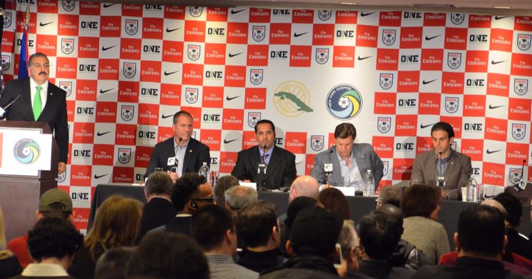 NY Cosmos Unite a World One Header at a Time cosmos press conference