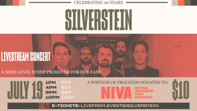 Silverstein Release “Where Are You” (Alternate Version)  & Announce Livestream
