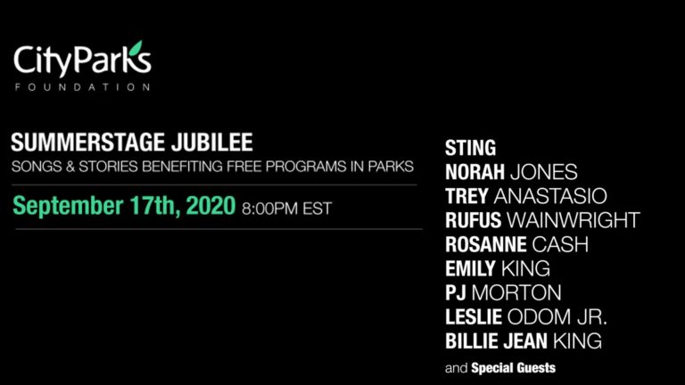 CITY PARKS FOUNDATION Presents: SUMMERSTAGE JUBILEE