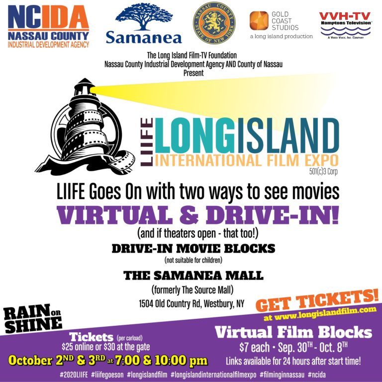 LIIFE GOES ON! Stream and Watch Drive-In Movies 9/30-10/8