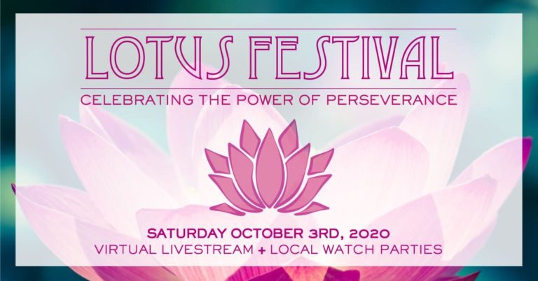 Lotus Festival Goes Virtual 10/3