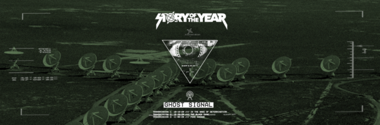 Story of the Year Streams Page Avenue for Ghost Signal Series