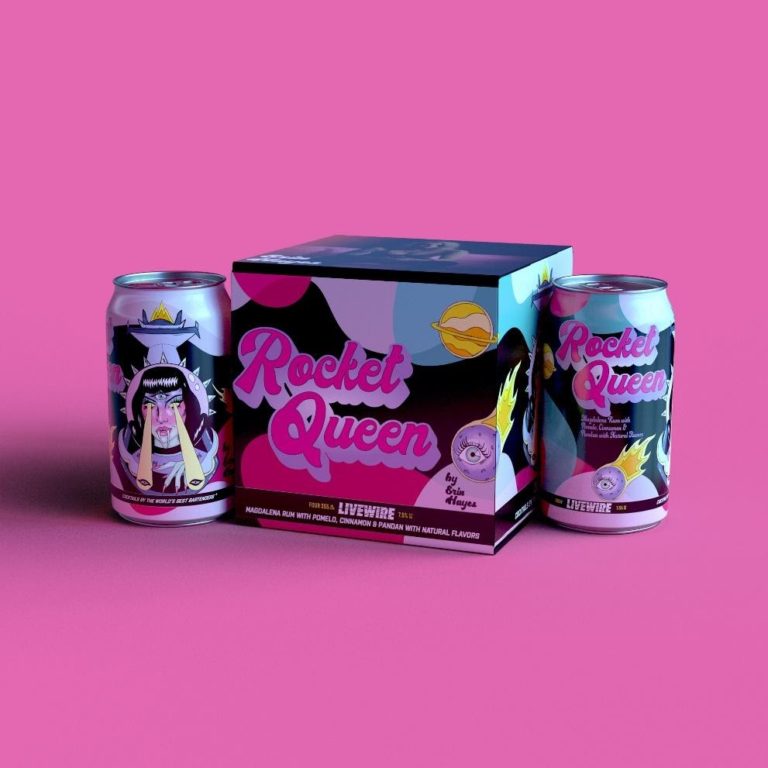 LiveWire Craft Canned Cocktail Announces ‘Rocket Queen’ Tropical Rum Drink